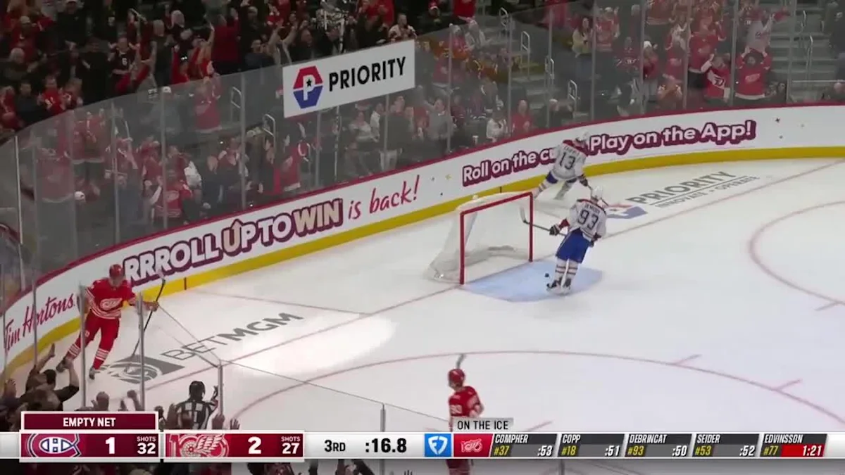 Andrew Copp with a Goal vs. Montréal Canadiens