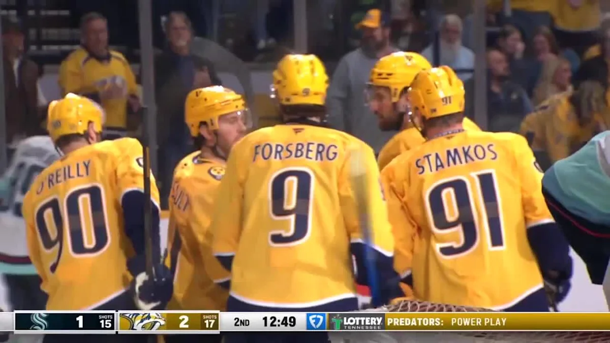 Ryan O'Reilly with a Powerplay Goal vs. Seattle Kraken