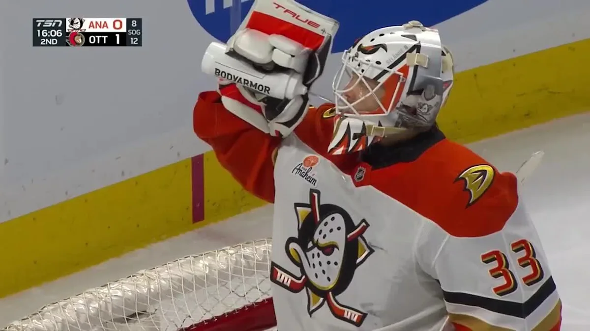 Michael Amadio with a Goal vs. Anaheim Ducks