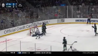 Anthony Cirelli with a Goal vs. Seattle Kraken