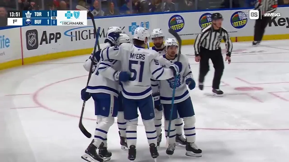 Dakota Joshua with a Goal vs. Buffalo Sabres