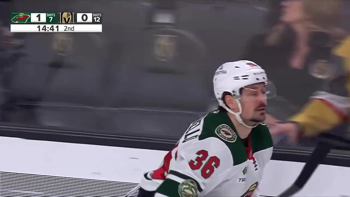 Mats Zuccarello with a Goal vs. Vegas Golden Knights