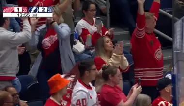 J.T. Compher with a Goal vs. Tampa Bay Lightning