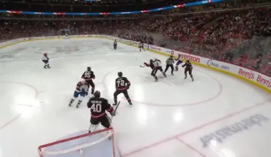 Nazem Kadri with a Powerplay Goal vs. Chicago Blackhawks