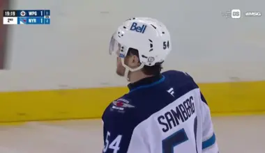 Tye Kartye with a Goal vs. Winnipeg Jets