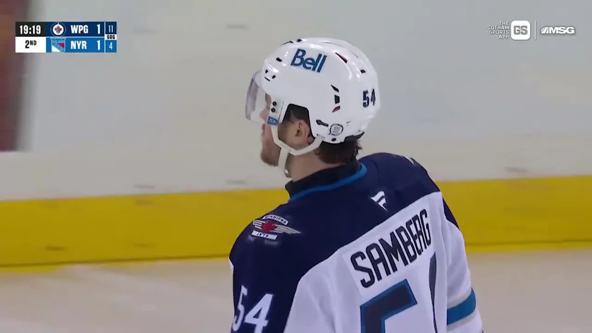 Tye Kartye with a Goal vs. Winnipeg Jets