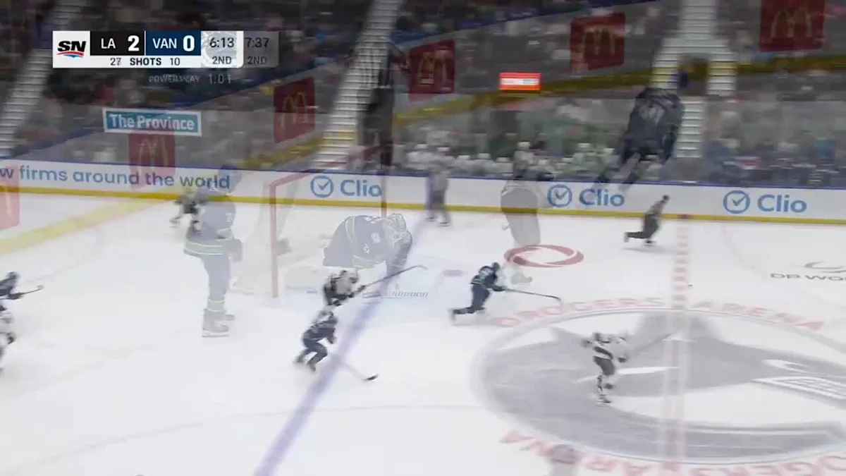 Vancouver Canucks vs. Los Angeles Kings - Game Highlights