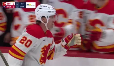 Blake Coleman with a Shorthanded Goal vs. Washington Capitals