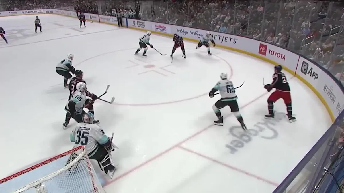 Mathieu Olivier with a Goal vs. Seattle Kraken