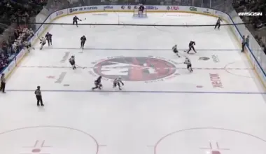 Frank Nazar with a Goal vs. New York Islanders