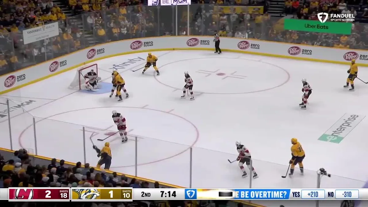 Nashville Predators vs. New Jersey Devils - Game Highlights