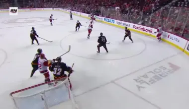 Andrei Svechnikov with a Goal vs. Calgary Flames