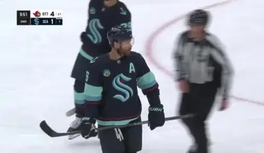 Michael Amadio with a Goal vs. Seattle Kraken