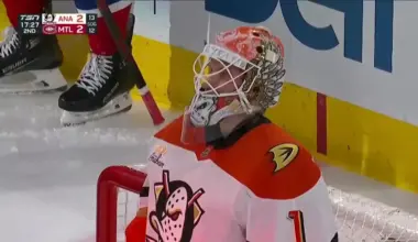 Cole Caufield with a Goal vs. Anaheim Ducks