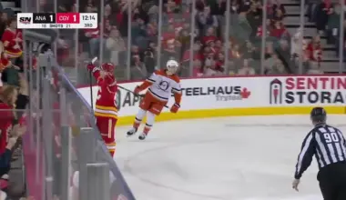 Matvei Gridin with a Goal vs. Anaheim Ducks