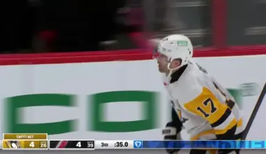 Bryan Rust with a Goal vs. Carolina Hurricanes
