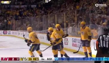 Reid Schaefer with a Goal vs. New Jersey Devils