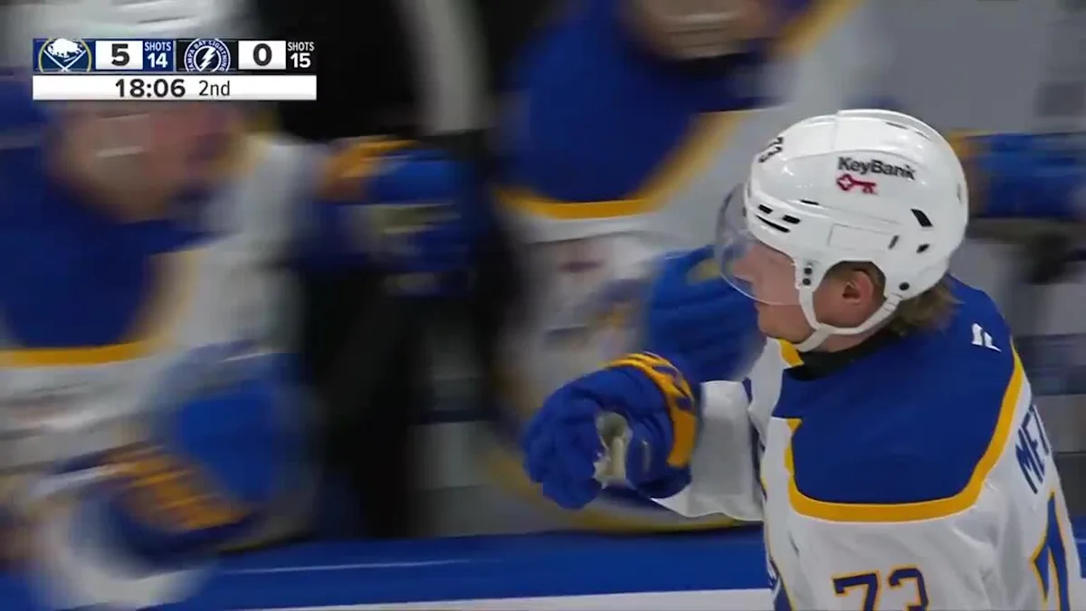 Zach Metsa with a Goal vs. Tampa Bay Lightning