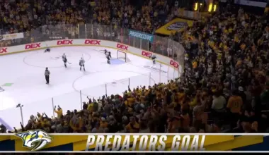 Filip Forsberg with a Goal vs. Seattle Kraken