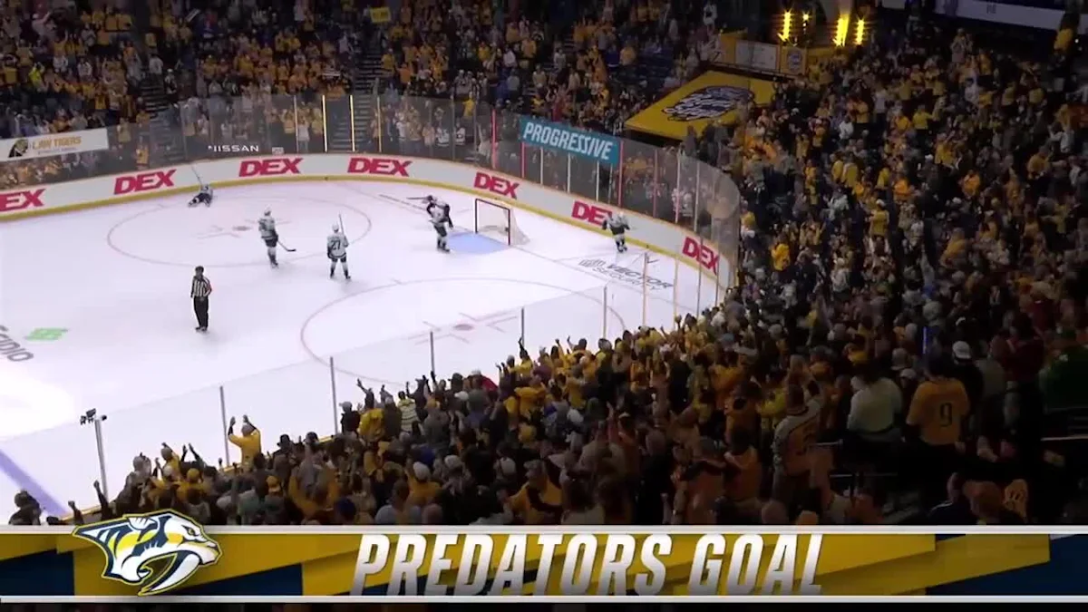 Filip Forsberg with a Goal vs. Seattle Kraken