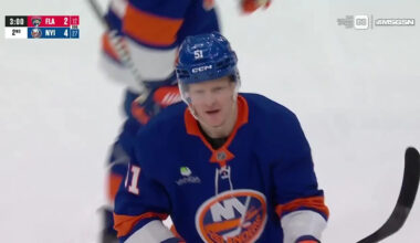 Emil Heineman with a Goal vs. Florida Panthers