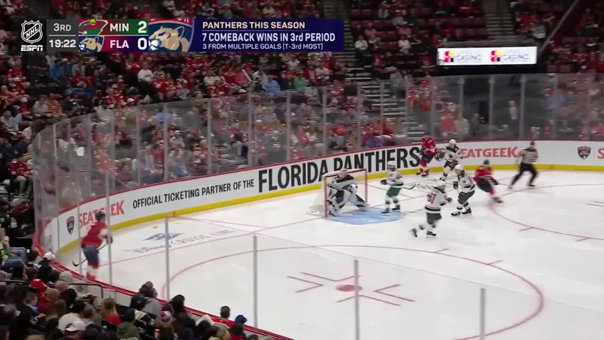 Florida Panthers vs. Minnesota Wild - Game Highlights