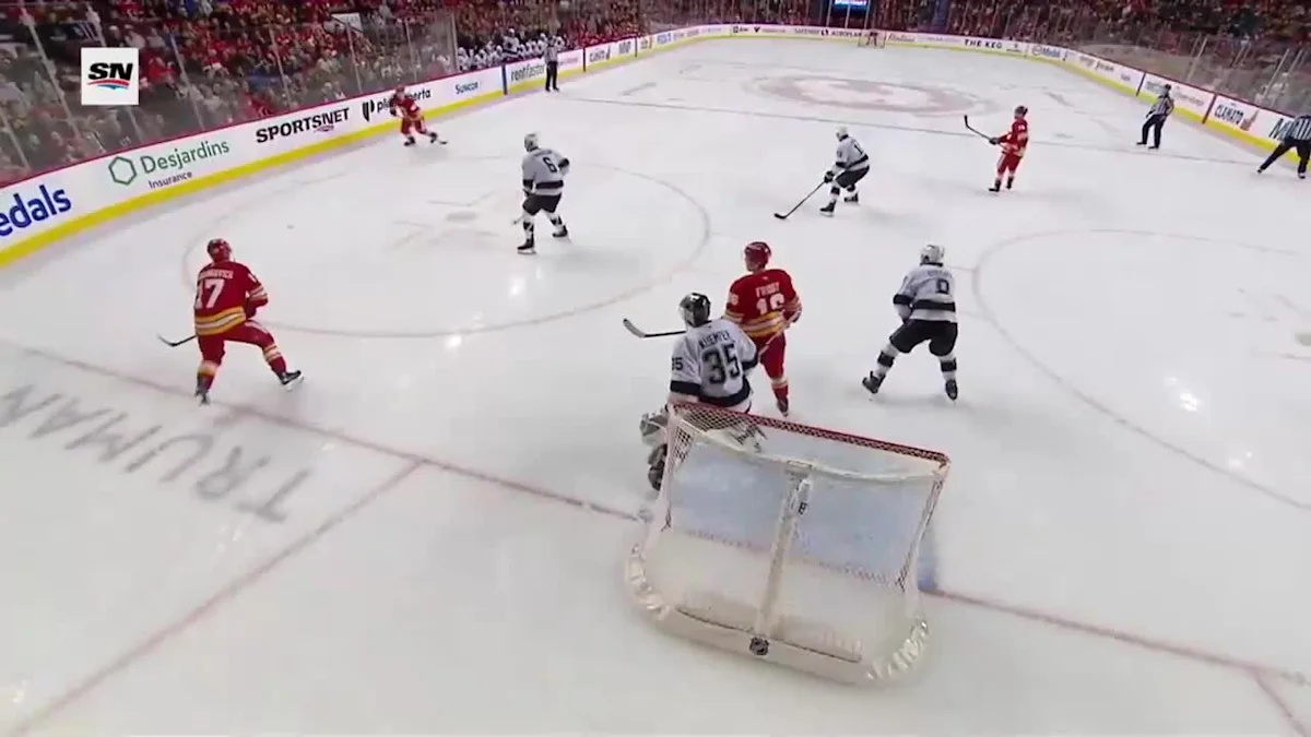 Calgary Flames vs. Los Angeles Kings - Game Highlights