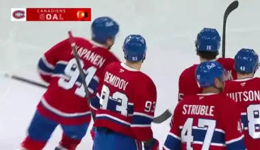 Oliver Kapanen with a Goal vs. Carolina Hurricanes