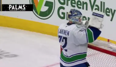 Shea Theodore with a Goal vs. Vancouver Canucks