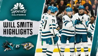 Sharks end road losing skid, move into wild-card spot with huge win over Bruins