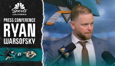 Sharks' Ryan Warsofsky dissects Macklin Celebrini's popularity after Olympics