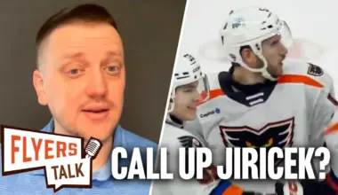 Jiricek heating up with the Phantoms; will he play with the Flyers this season?