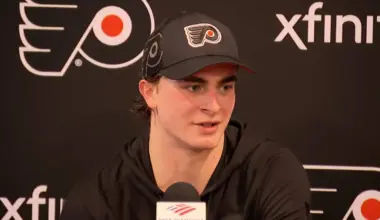 Martone recaps busy weekend after arriving in Philly to join Flyers