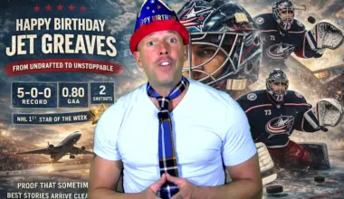 NHL Nugget: Blue Jackets' Jet Greaves Turns 25