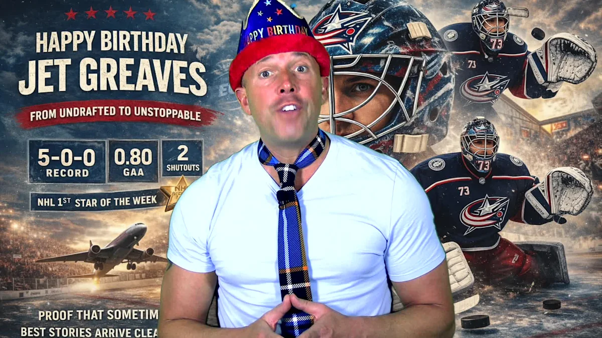 NHL Nugget: Blue Jackets' Jet Greaves Turns 25