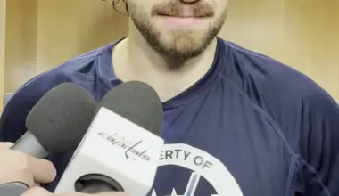 Capitals Goalie Prospect Clay Stevenson Helped Off Ice After Injury To Leg