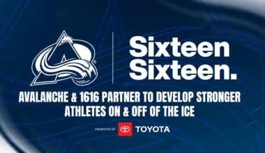 Avalanche Partner With 1616 To Develop Stronger Athletes on and off the Ice