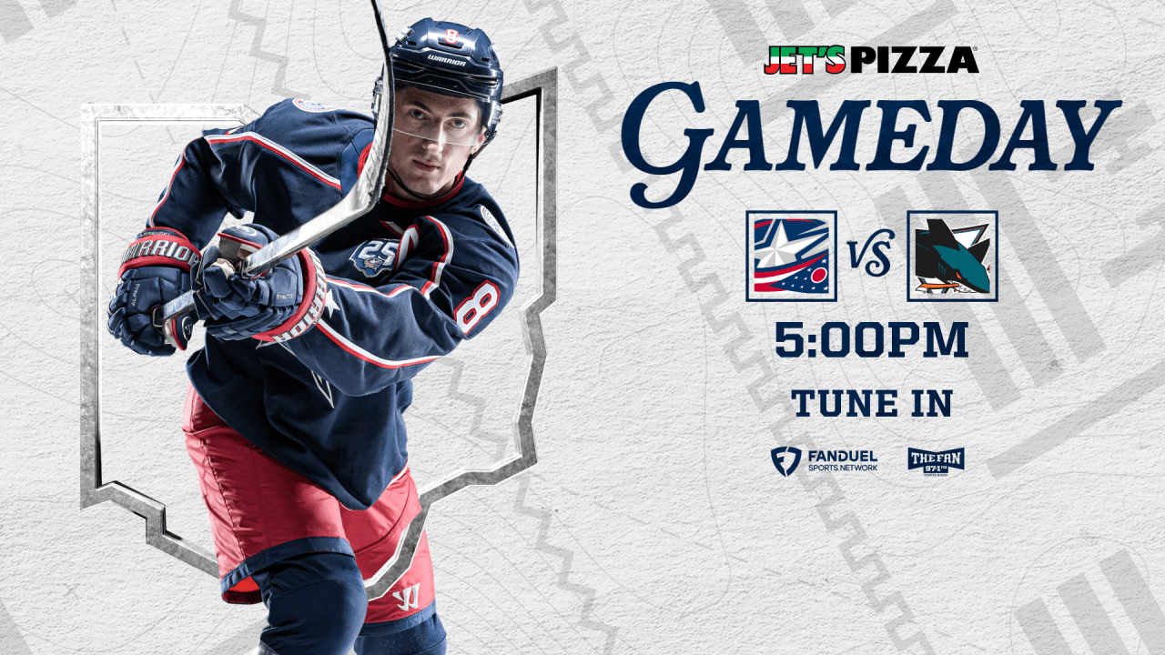PREVIEW: Blue Jackets return to Nationwide to host Sharks