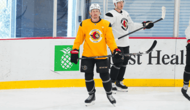 Sanderson returns to practice in non-contact jersey