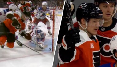 Watch Matvei Michkov score goal in Flyers vs. Rangers game – NBC Sports Philadelphia