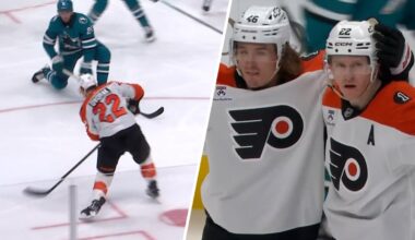 Watch Christian Dvorak score Flyers’ first power play goal in six games – NBC Sports Philadelphia