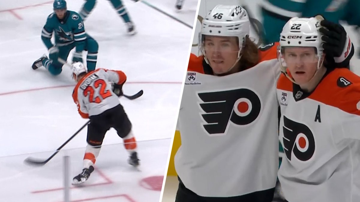 Watch Christian Dvorak score Flyers’ first power play goal in six games – NBC Sports Philadelphia