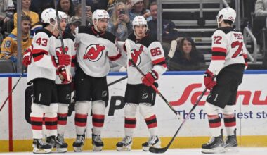 Devils Snap Losing Streak With Great Performances in 3-1 Win Over Blues