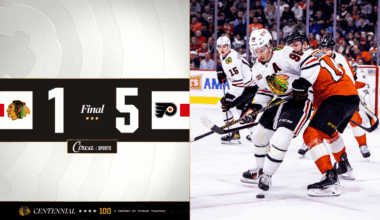 RECAP: Blackhawks Bested by Flyers