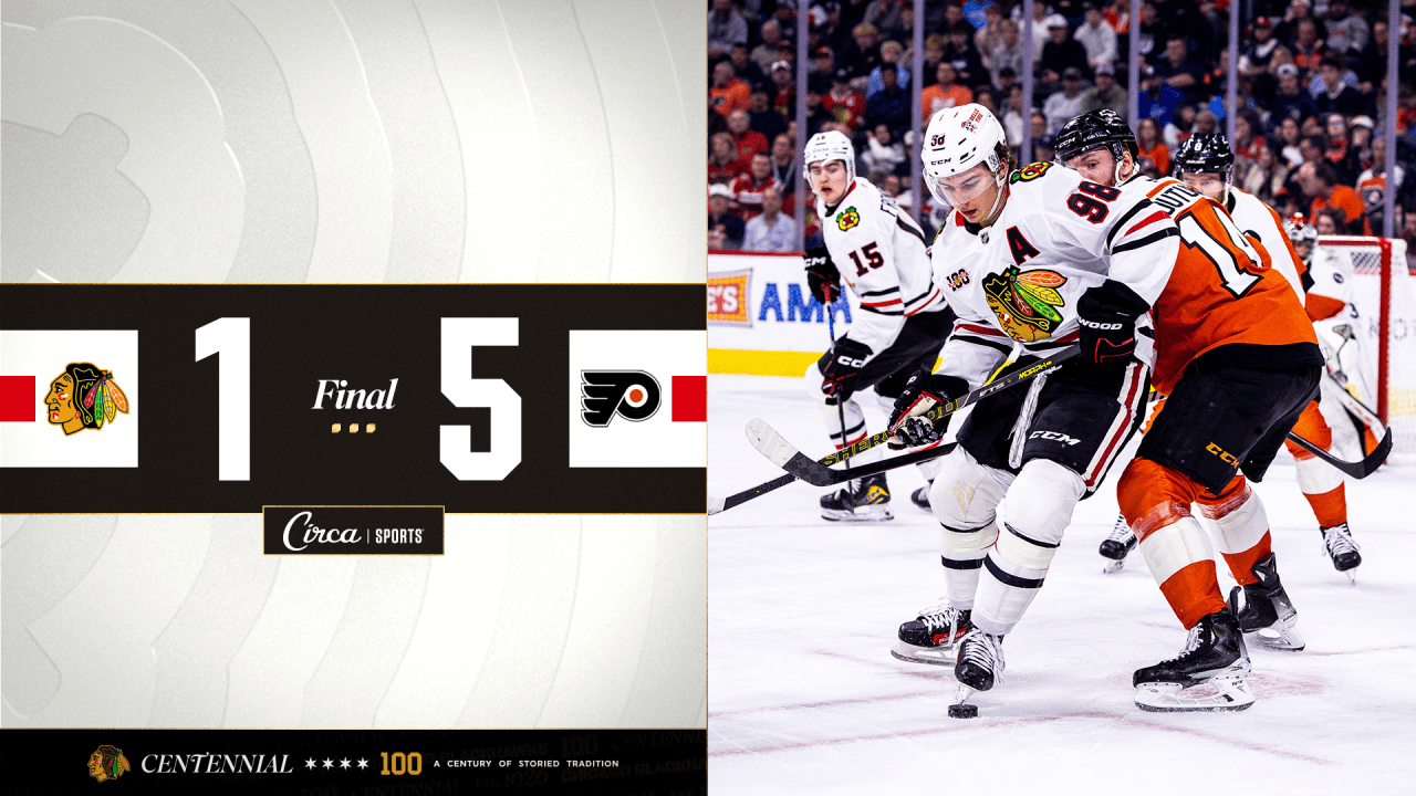 RECAP: Blackhawks Bested by Flyers