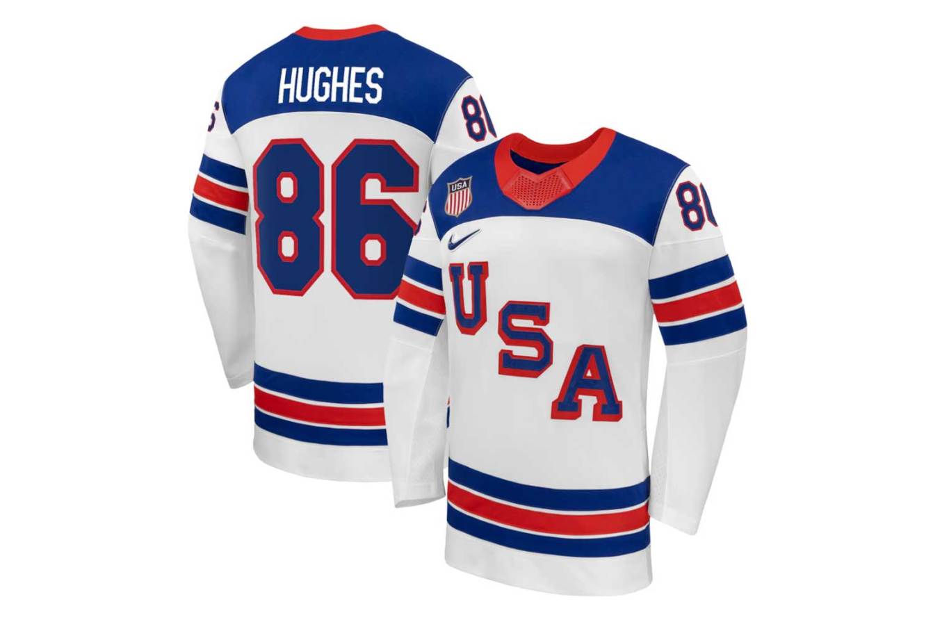 Jack Hughes jersey