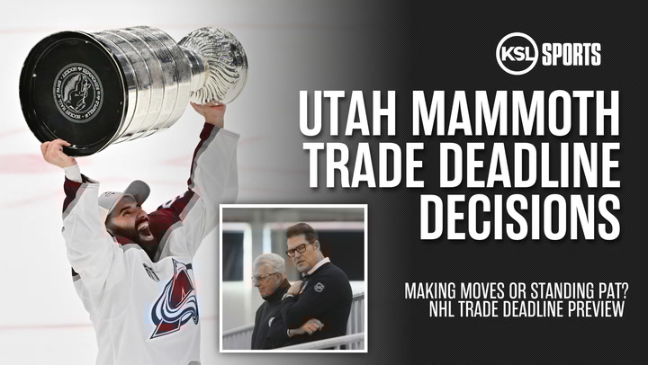 Video: NHL Trade Deadline Preview: Utah Mammoth Making Moves or Standing Pat? | KSL Sports Live