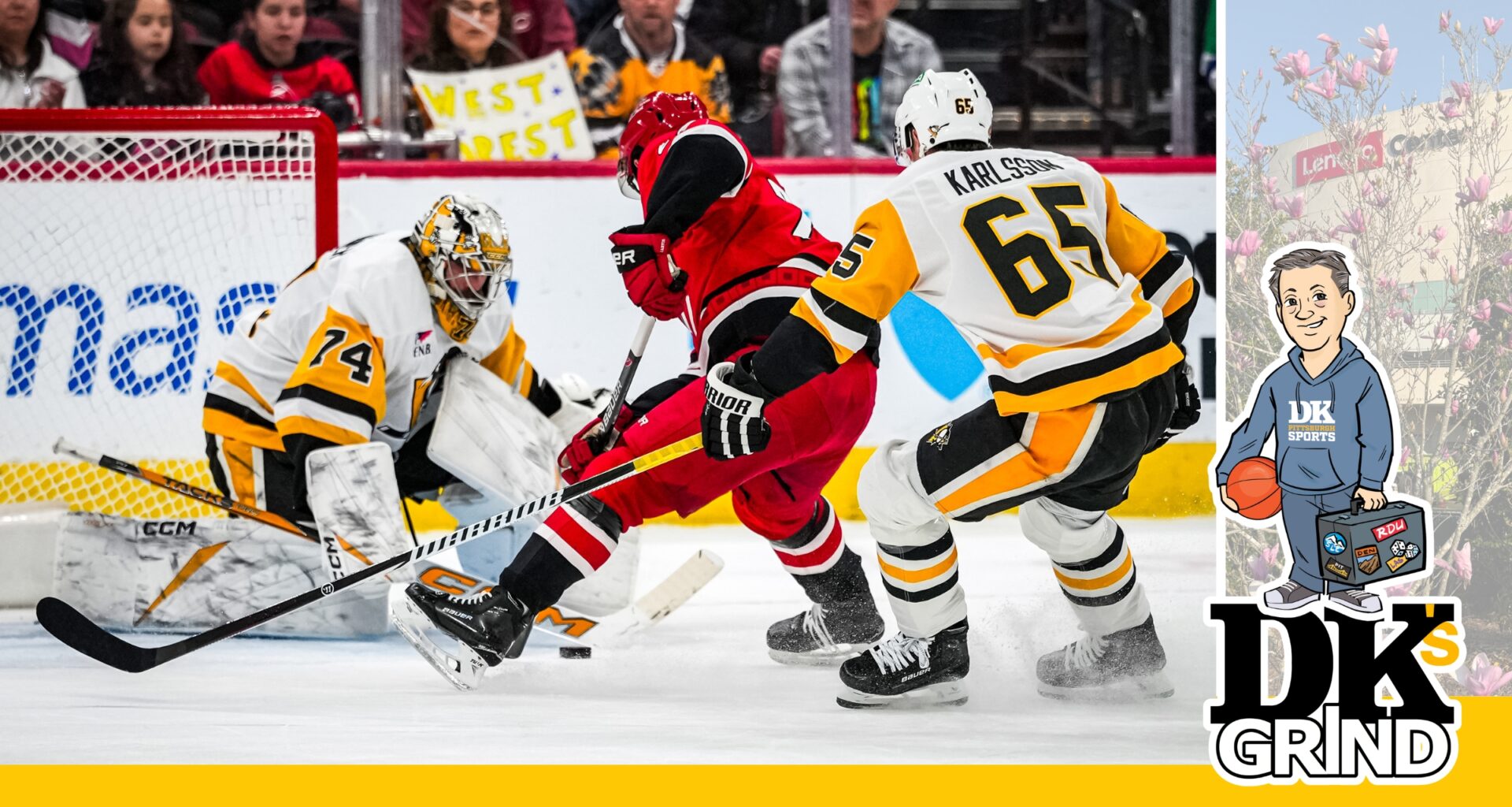 Stuart Skinner sparkles in Penguins' OT loss to Hurricanes