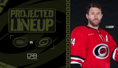 Projected Lineup: March 29 vs. Montreal