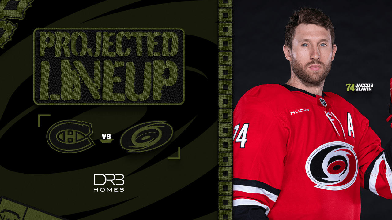 Projected Lineup: March 29 vs. Montreal